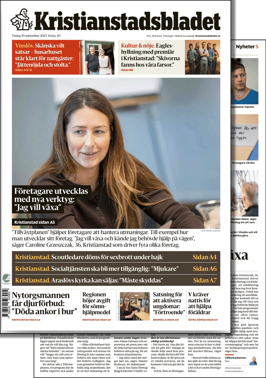 Tillväxtplanen kristianstadbladet